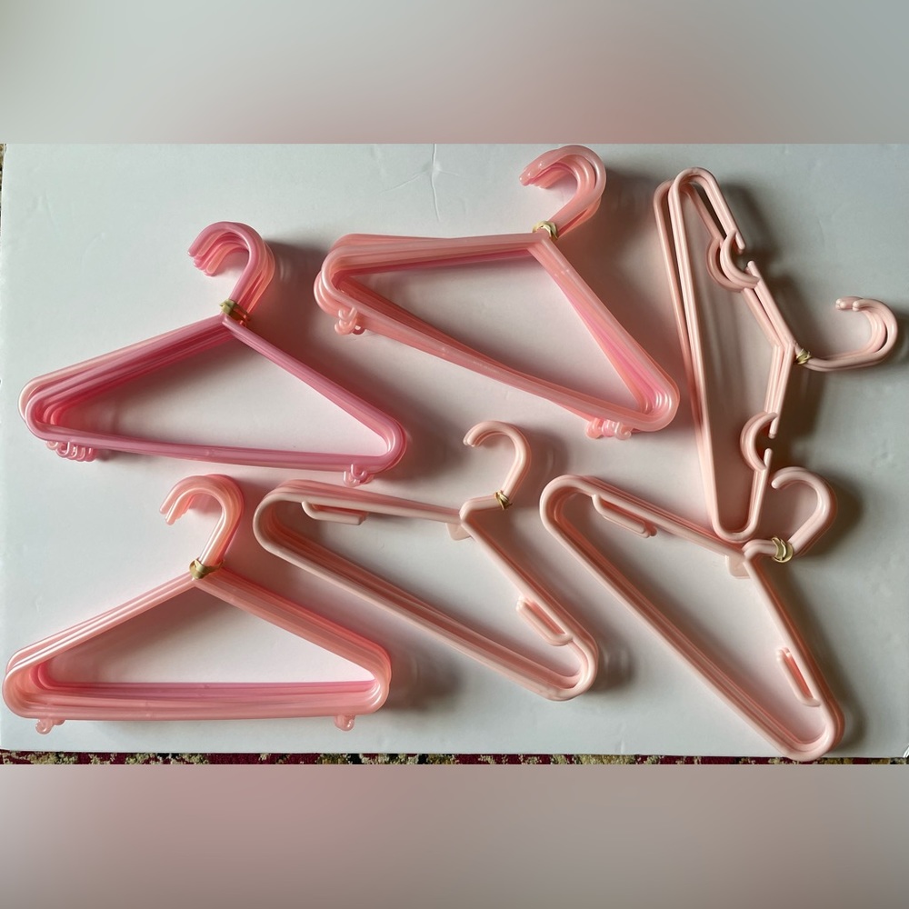 Pink hangers